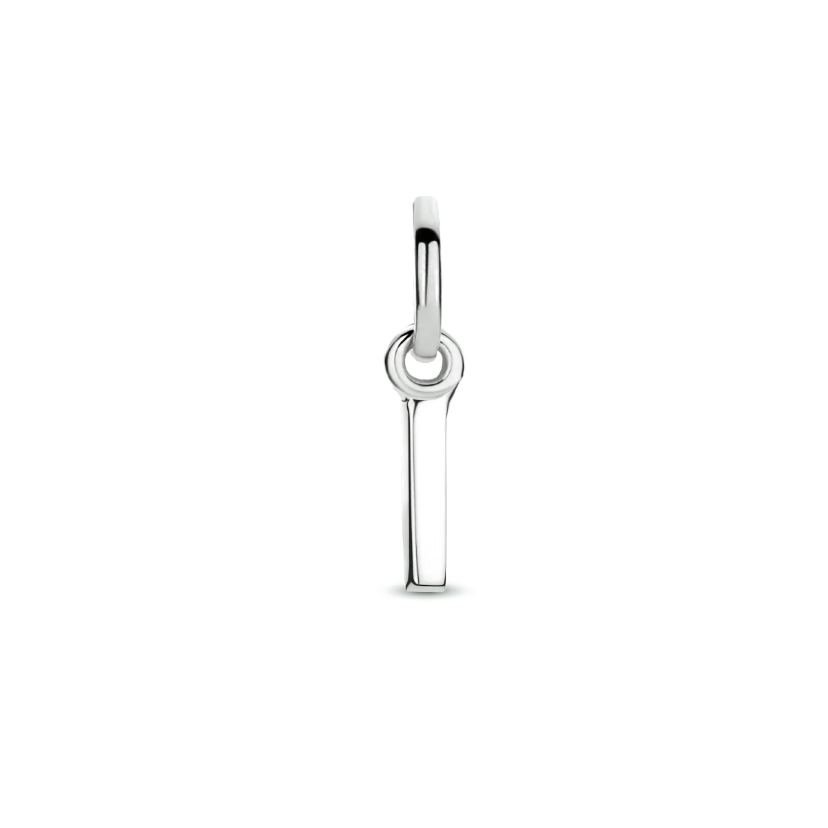 hanger letter zilver gerhodineerd