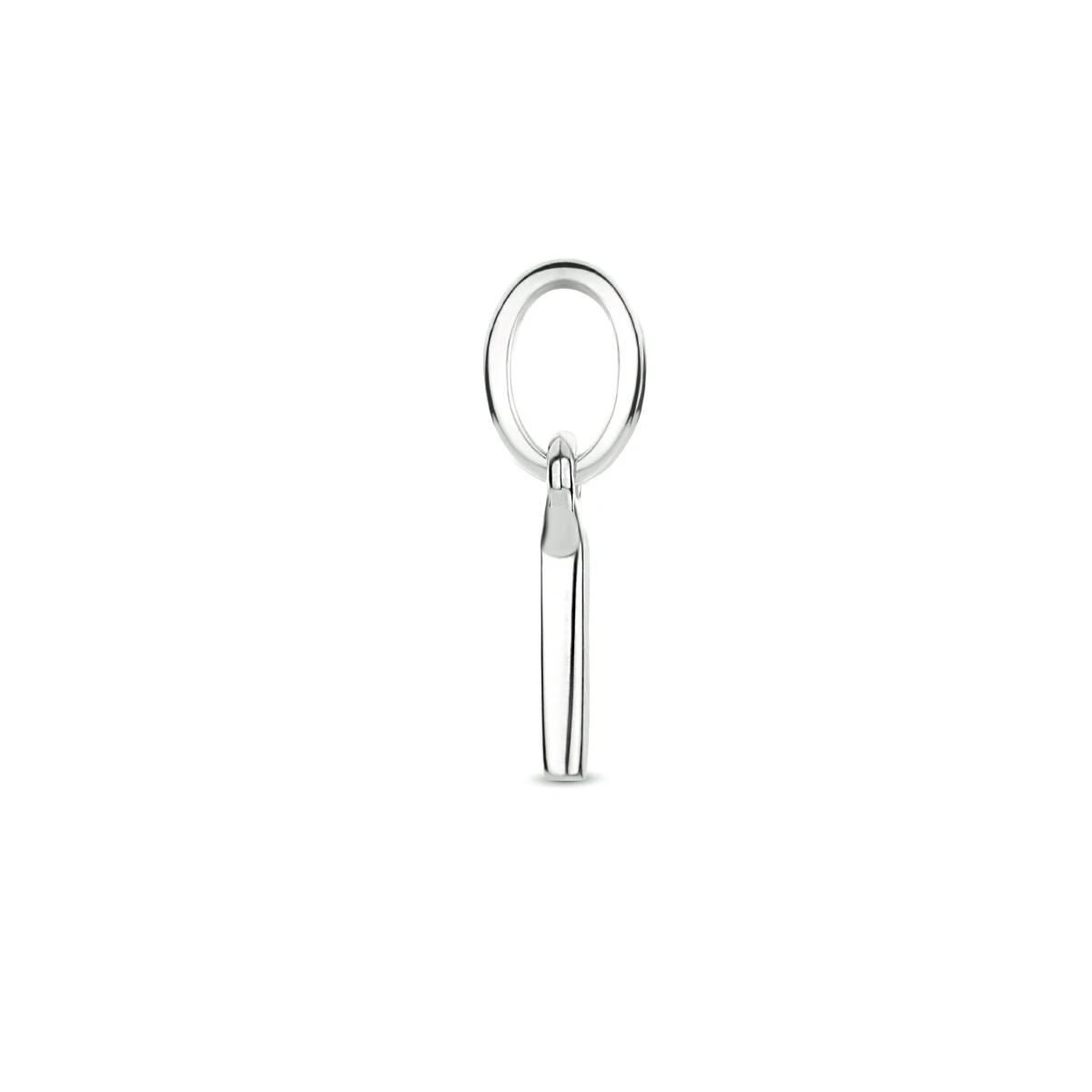 hanger letter zilver gerhodineerd