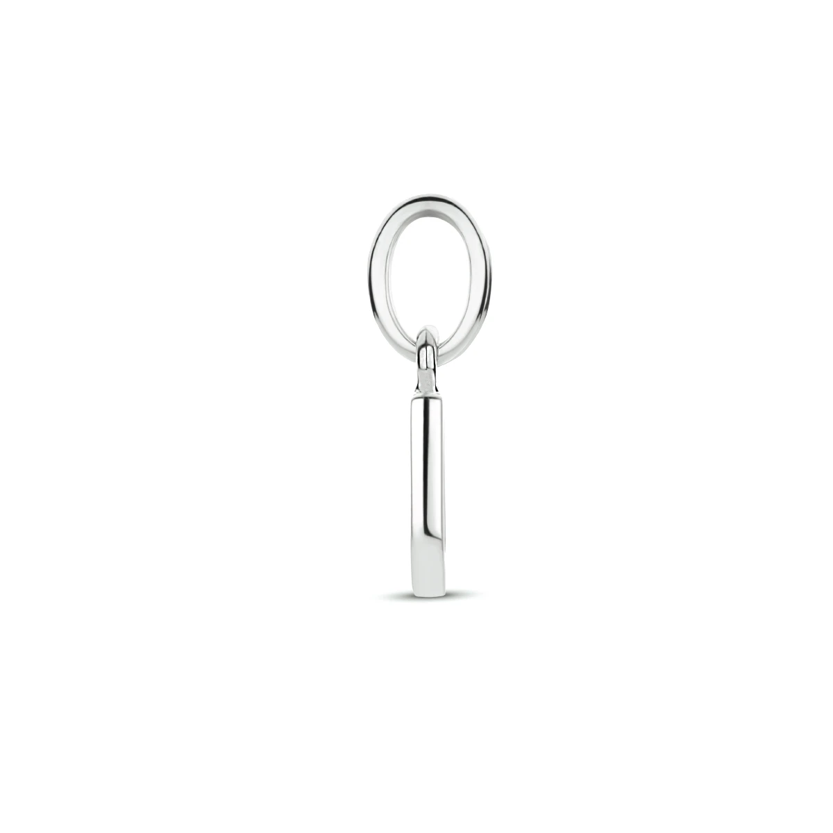hanger letter zilver gerhodineerd