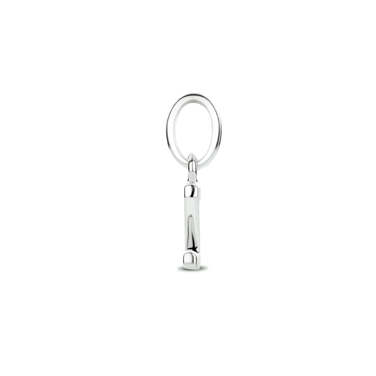 hanger letter zilver gerhodineerd