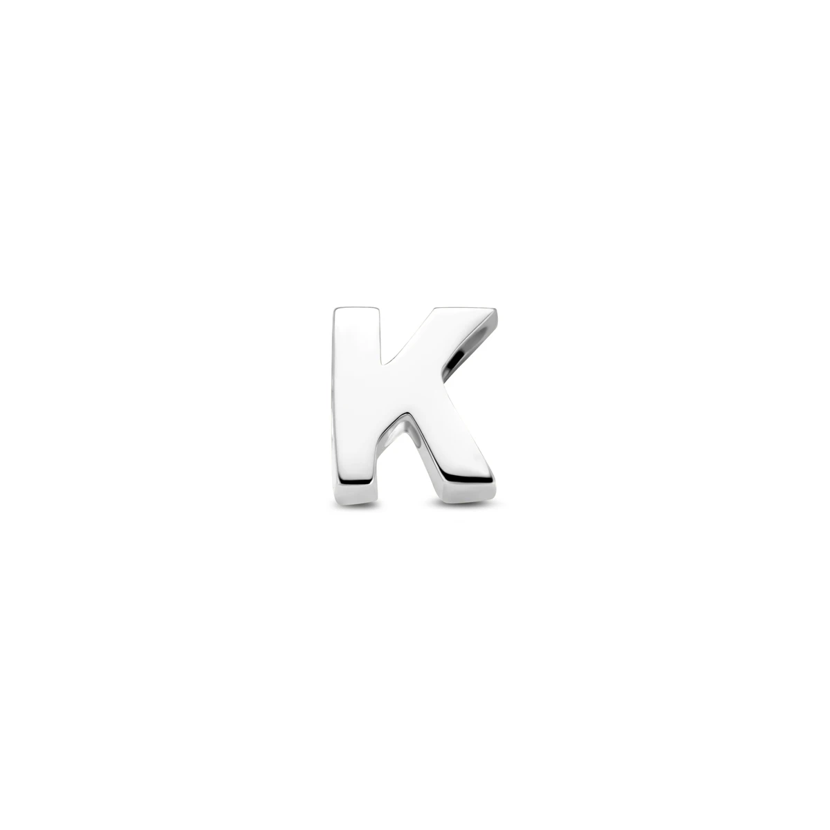 hanger letter zilver gerhodineerd