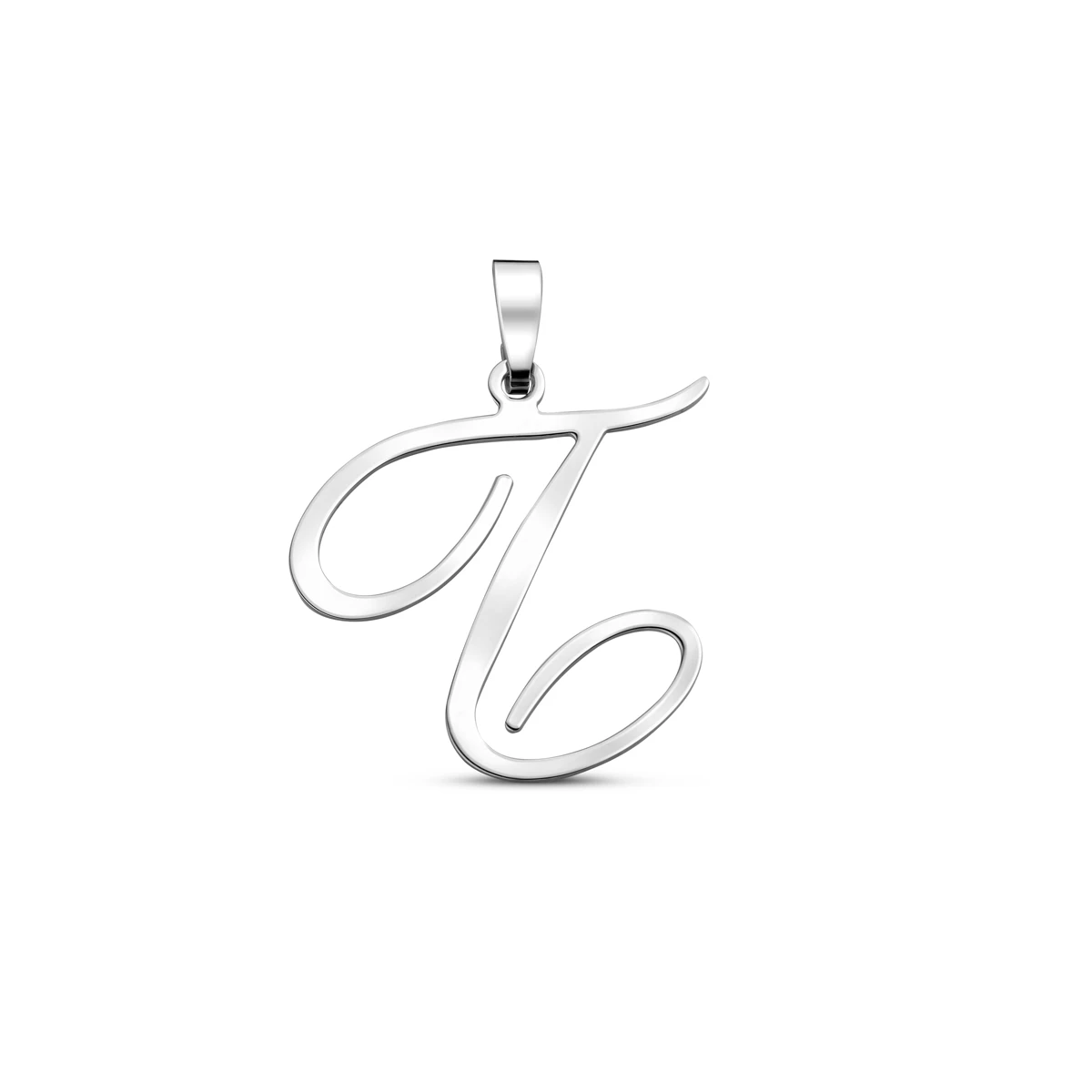 hanger letter zilver gerhodineerd