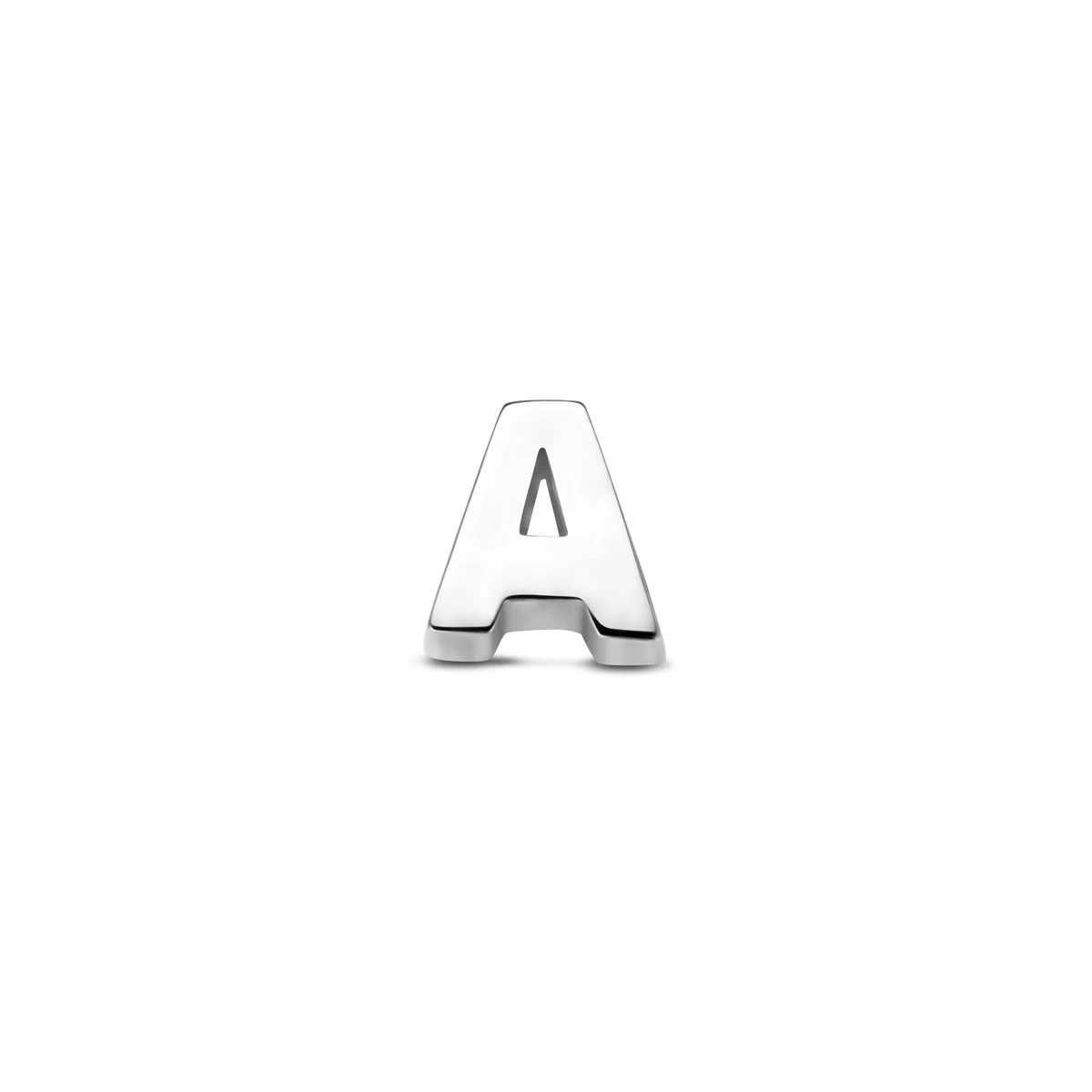 hanger letter zilver gerhodineerd