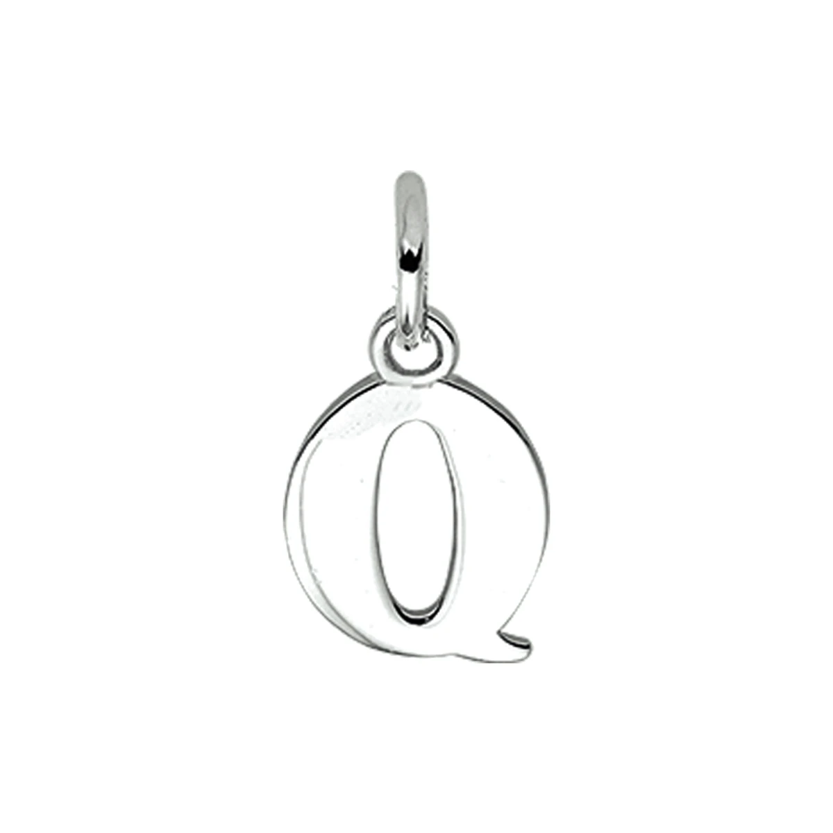 hanger letter zilver gerhodineerd