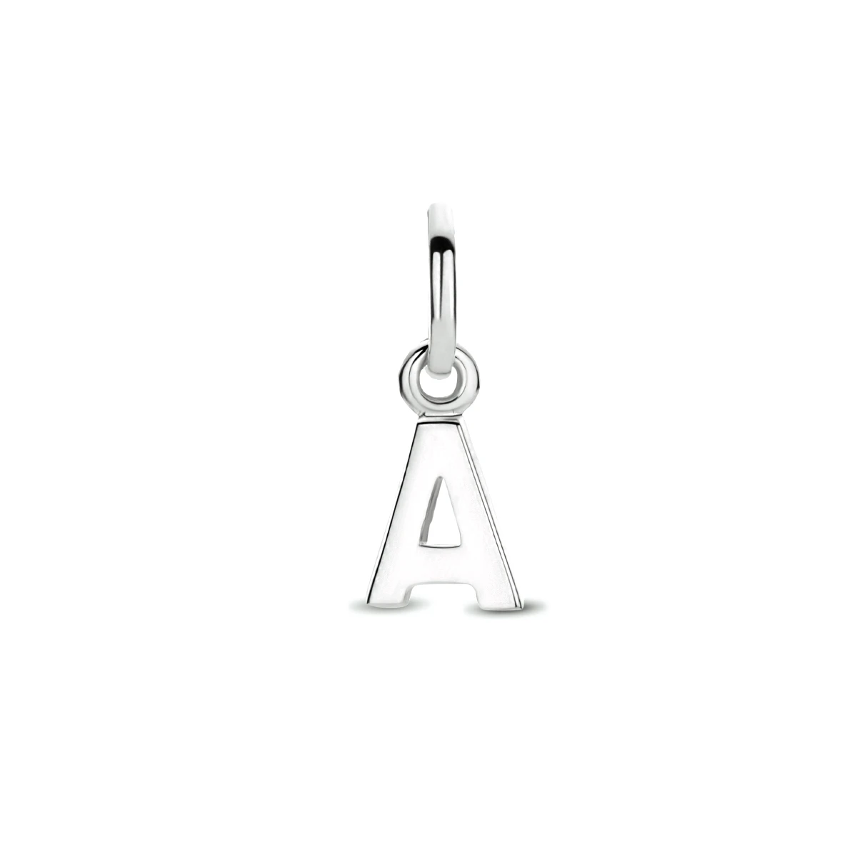 hanger letter zilver gerhodineerd