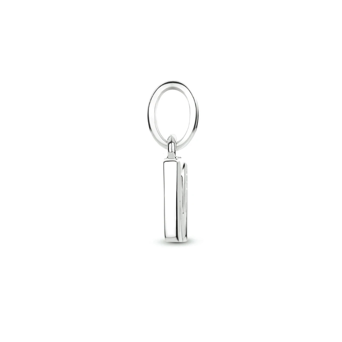 hanger letter zilver gerhodineerd
