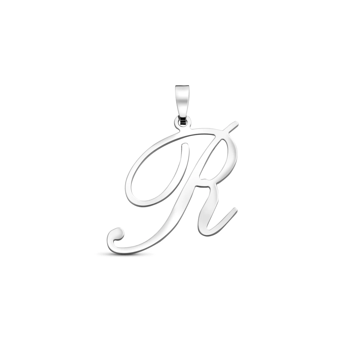 hanger letter zilver gerhodineerd