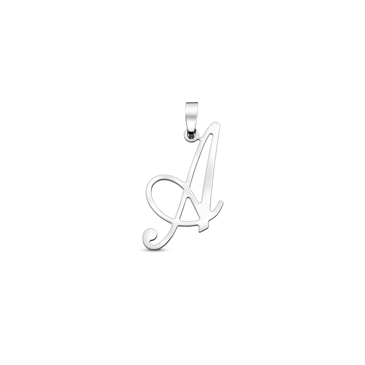 hanger letter zilver gerhodineerd