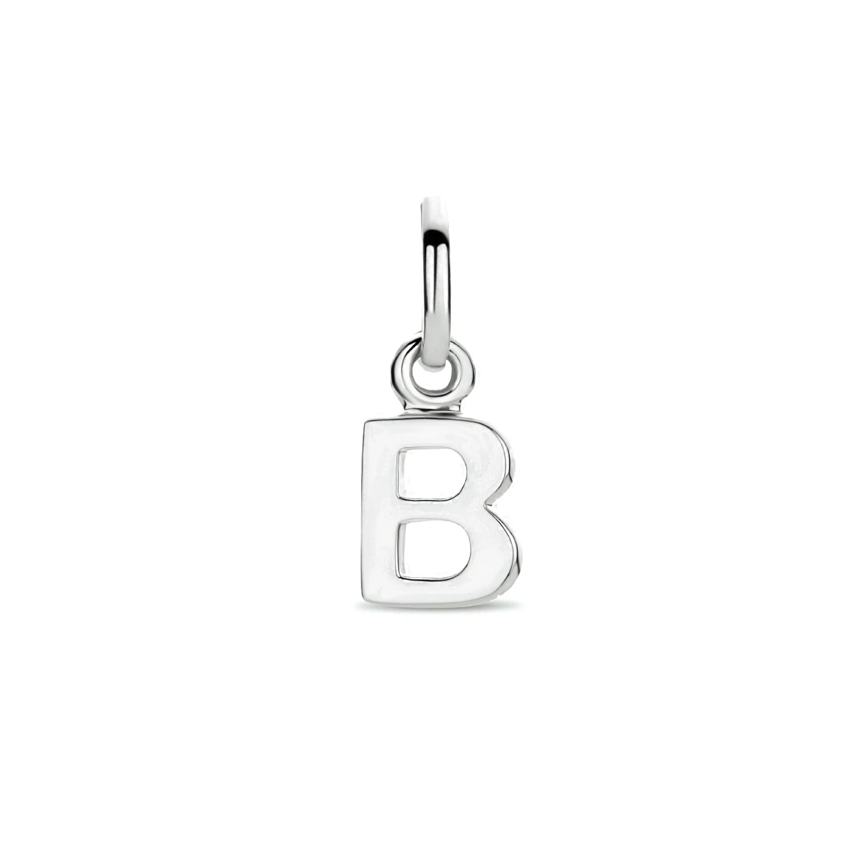 hanger letter zilver gerhodineerd