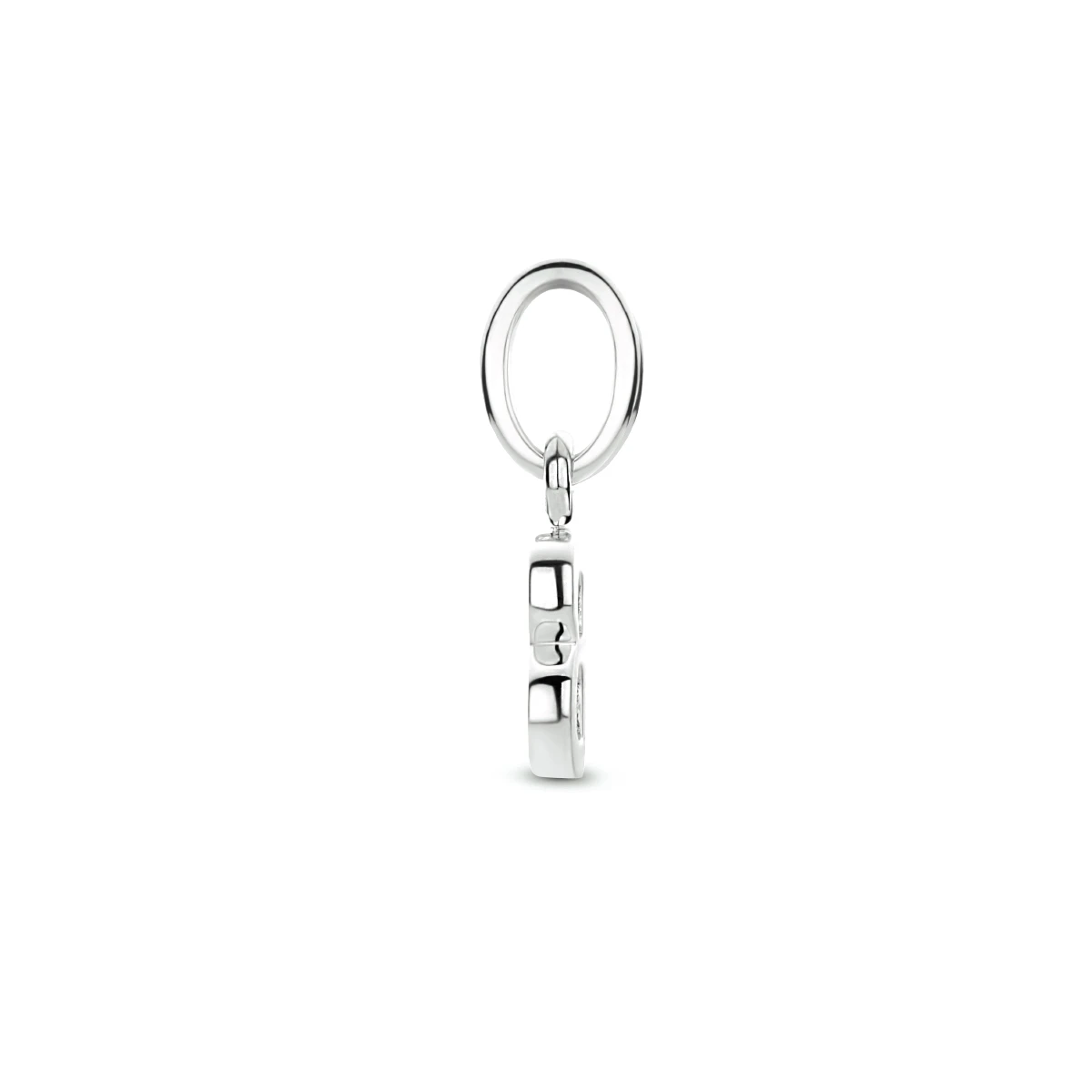 hanger letter zilver gerhodineerd