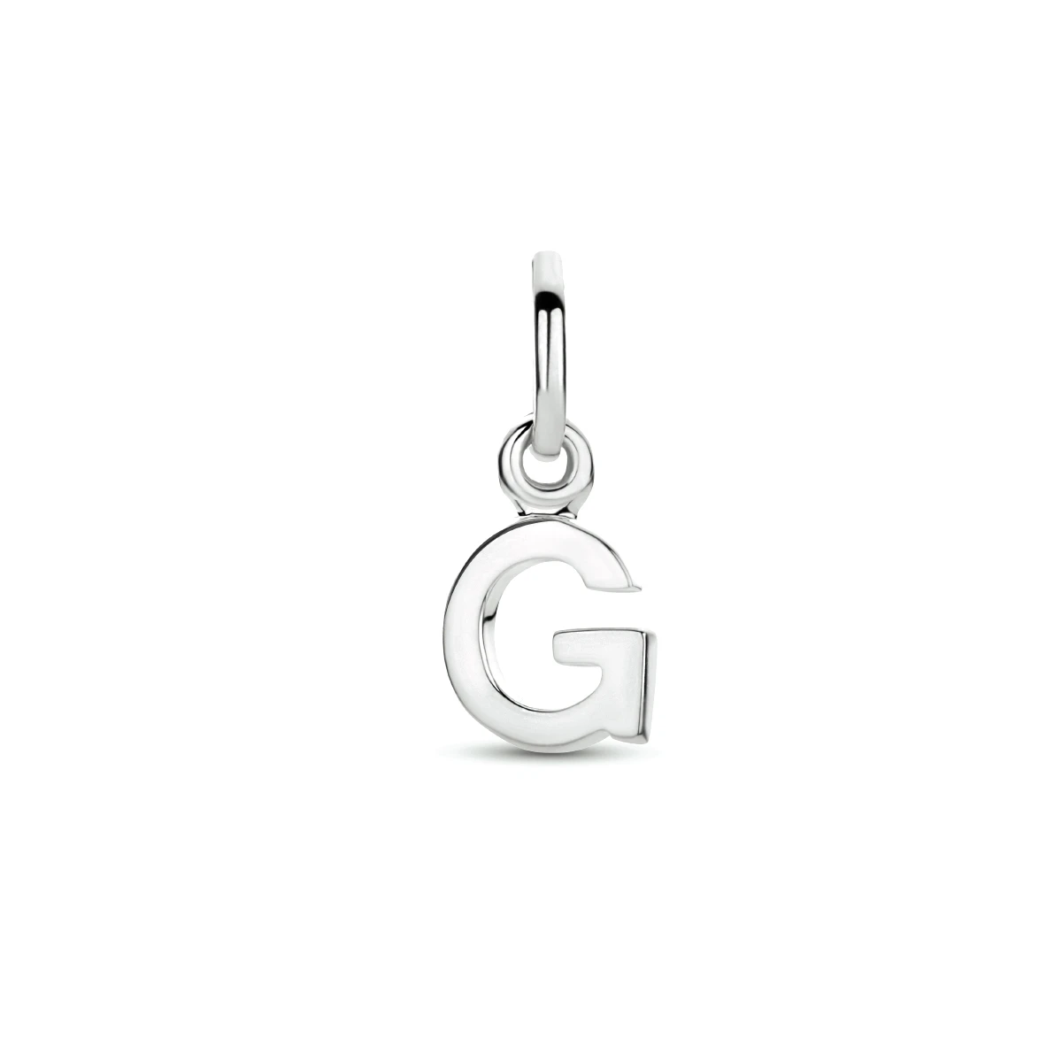 hanger letter zilver gerhodineerd