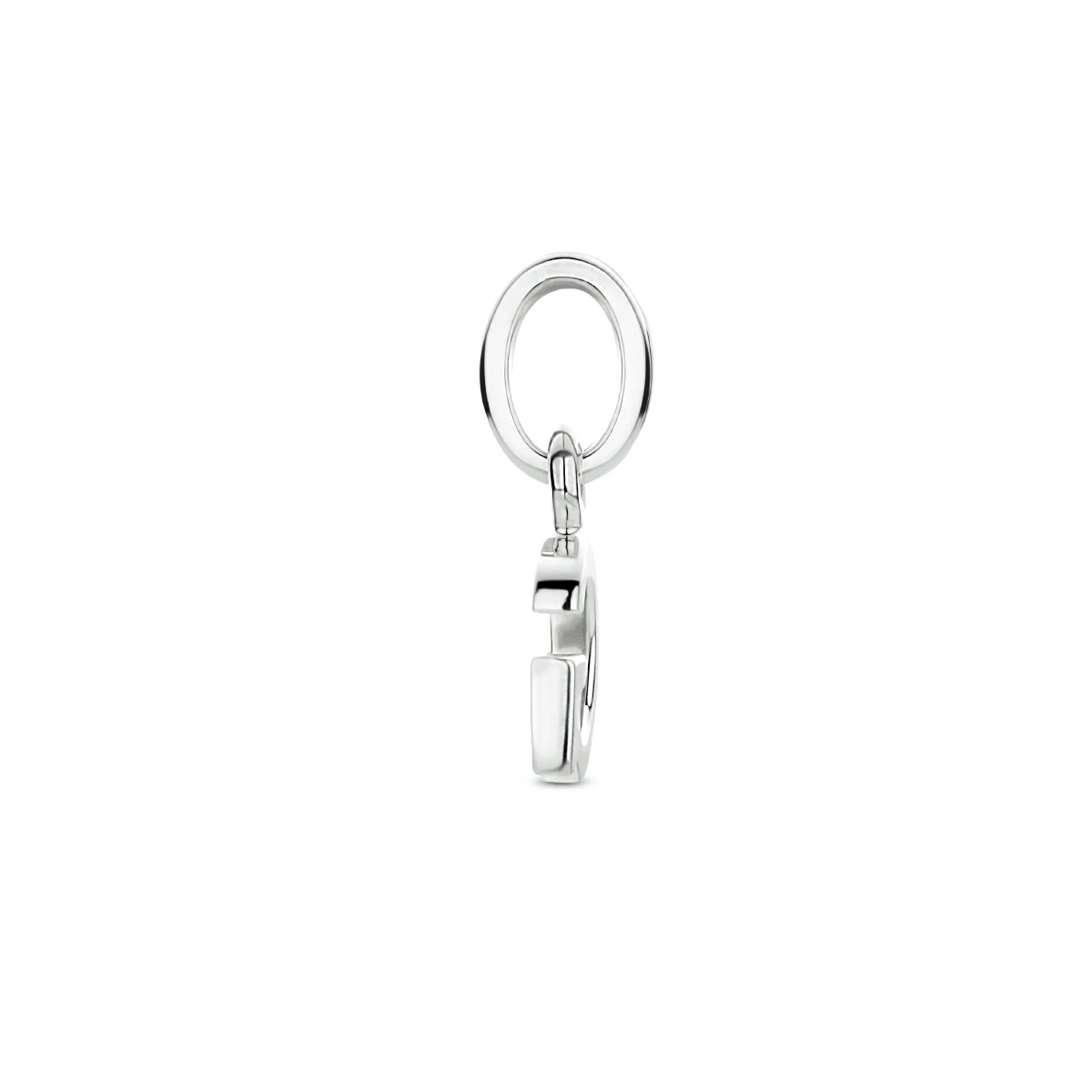 hanger letter zilver gerhodineerd