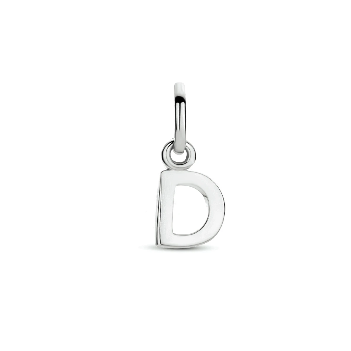 hanger letter zilver gerhodineerd