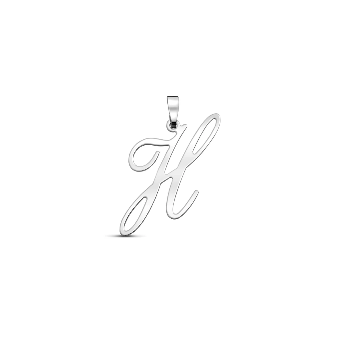 hanger letter zilver gerhodineerd