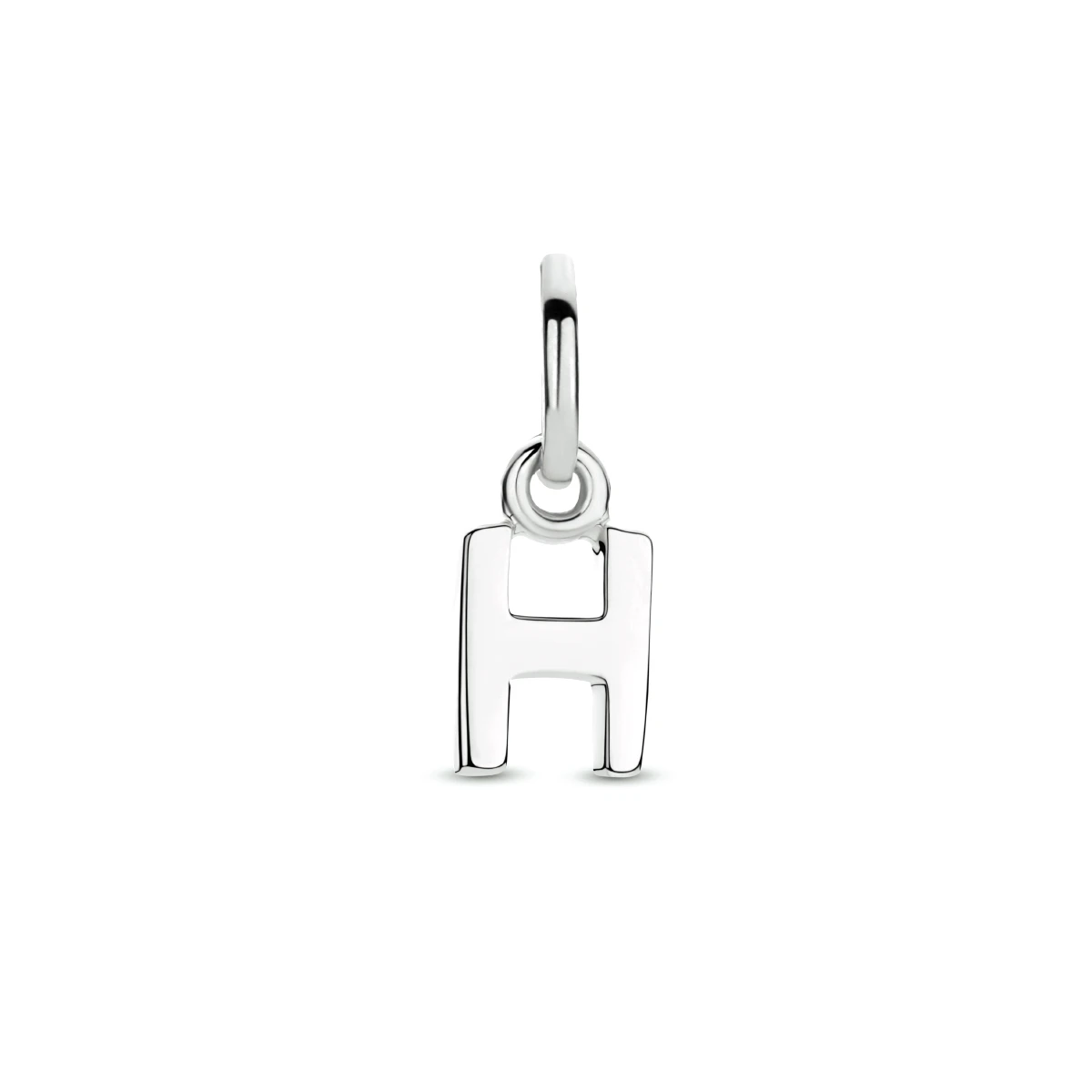 hanger letter zilver gerhodineerd