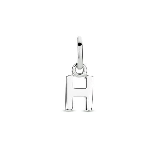 hanger letter zilver gerhodineerd