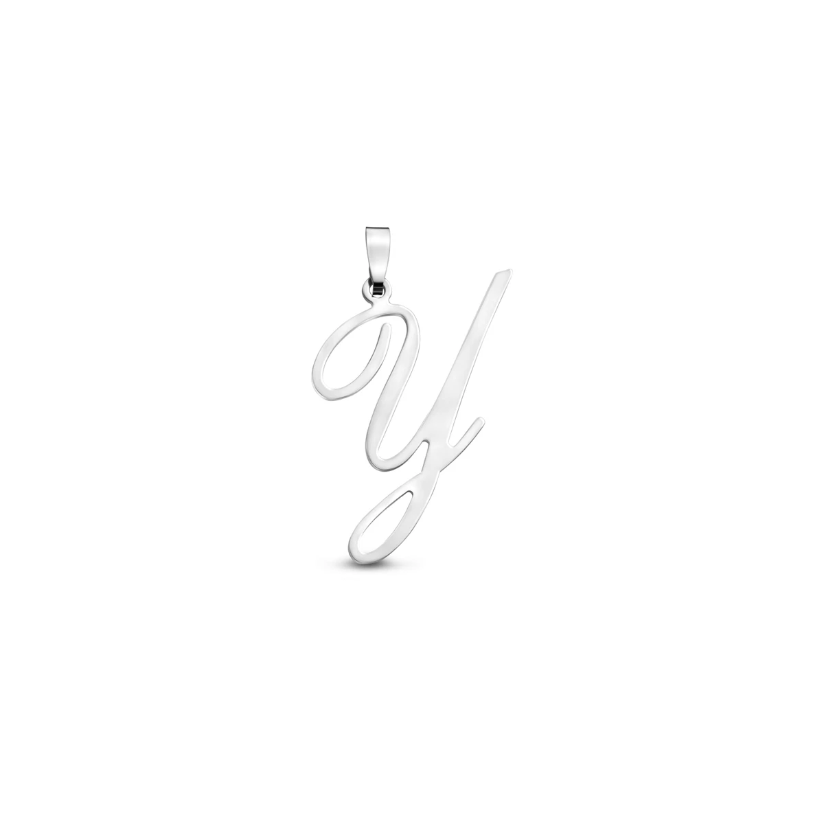 hanger letter zilver gerhodineerd