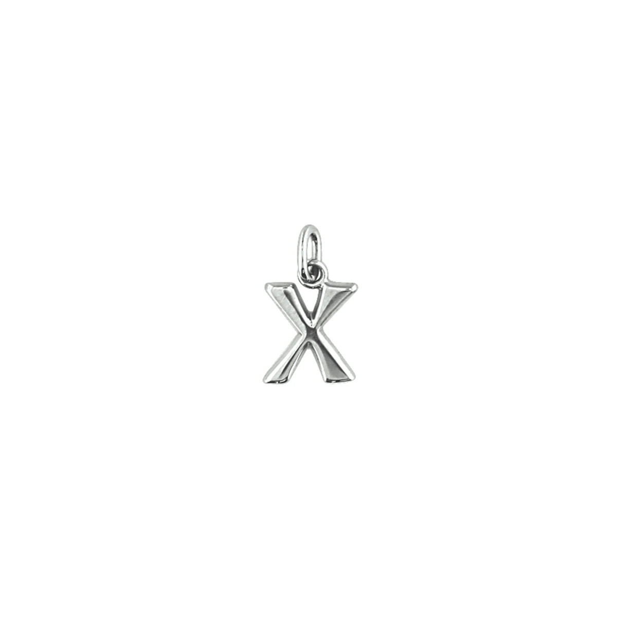 hanger letter zilver gerhodineerd