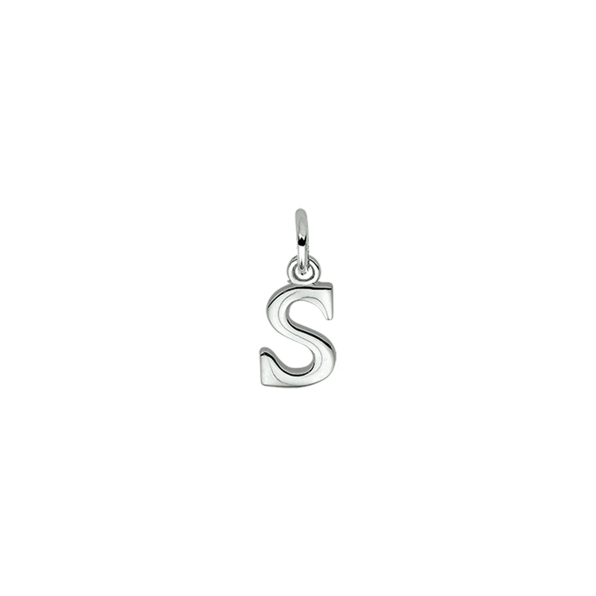 hanger letter zilver gerhodineerd