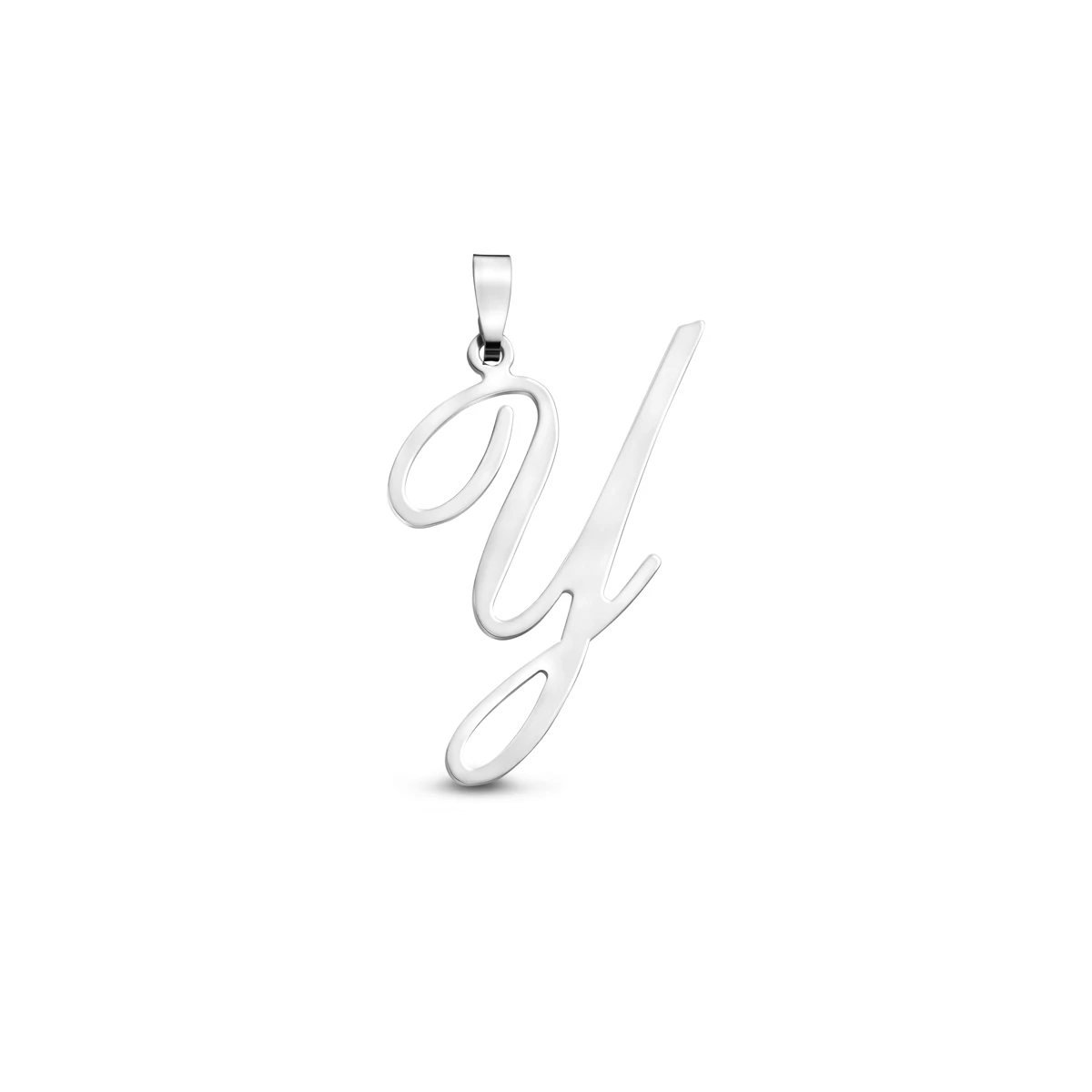 hanger letter zilver gerhodineerd