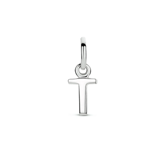 hanger letter zilver gerhodineerd