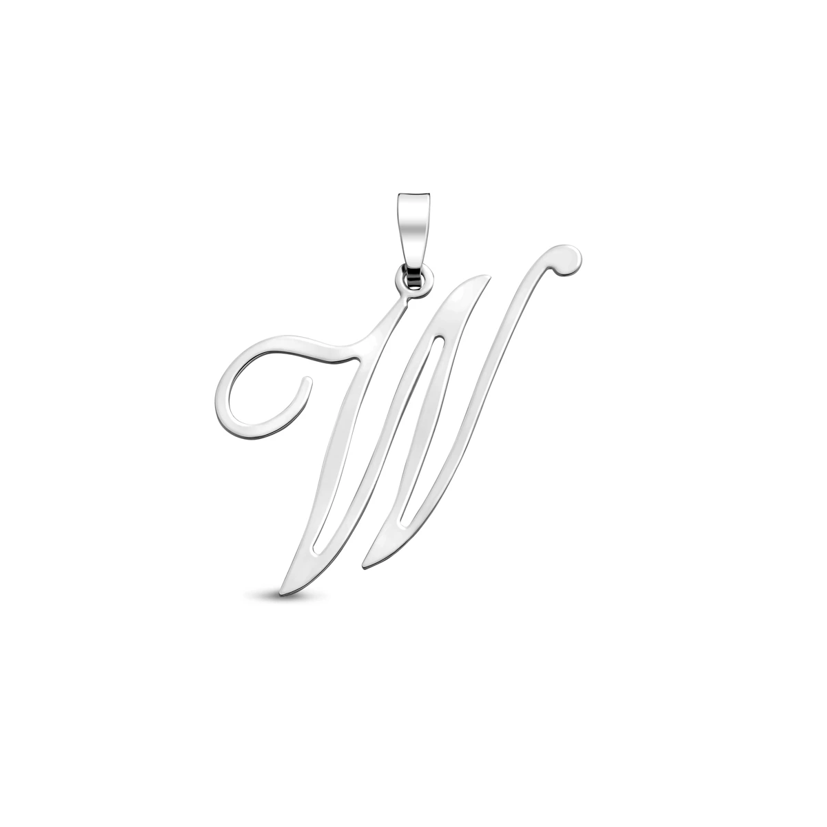 hanger letter zilver gerhodineerd