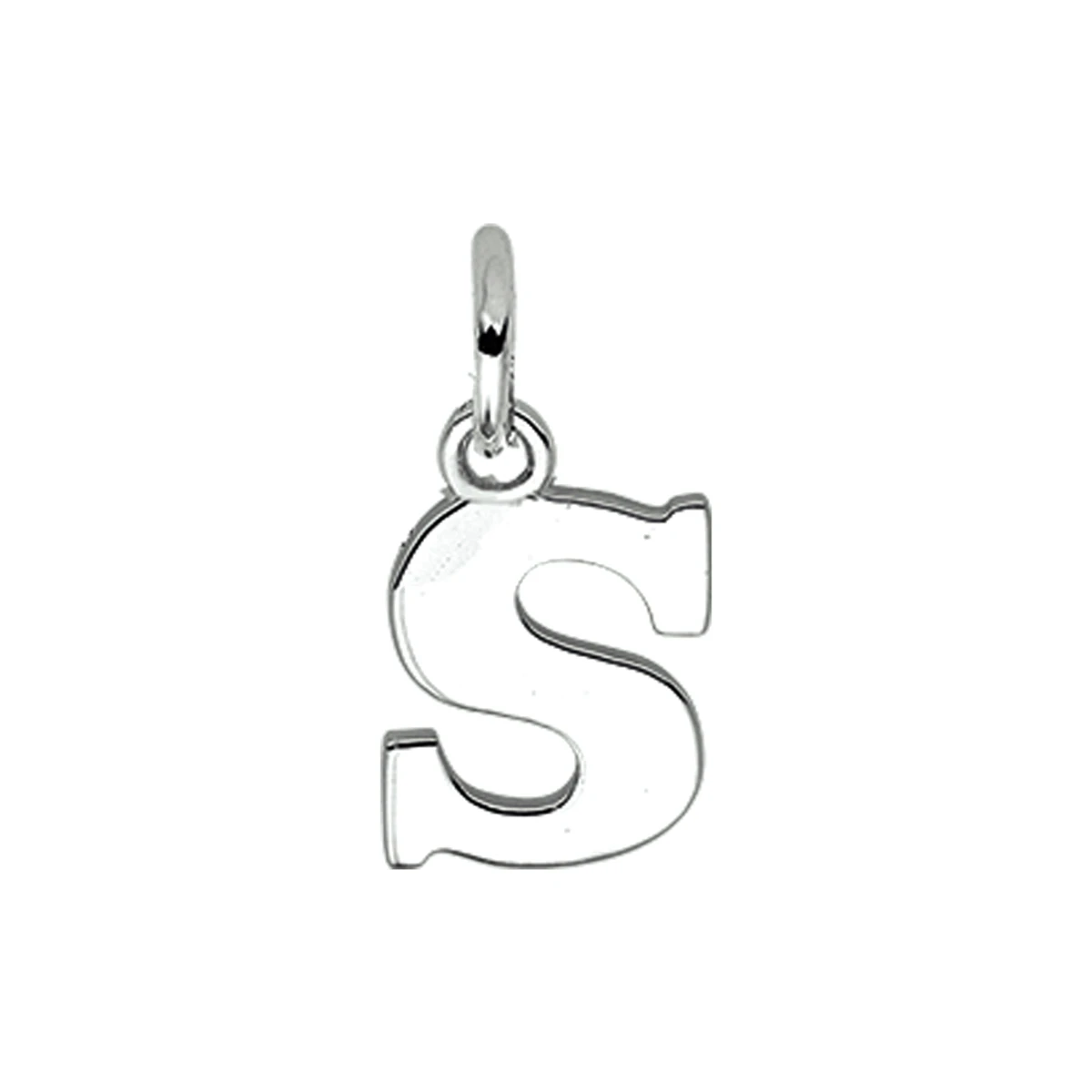 hanger letter zilver gerhodineerd
