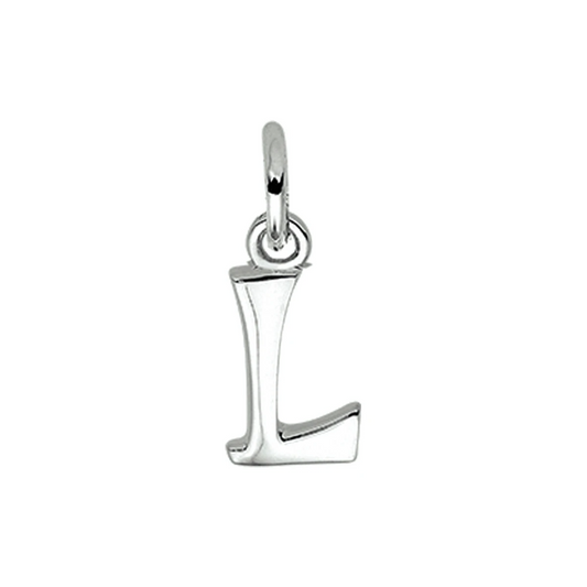 hanger letter zilver wit