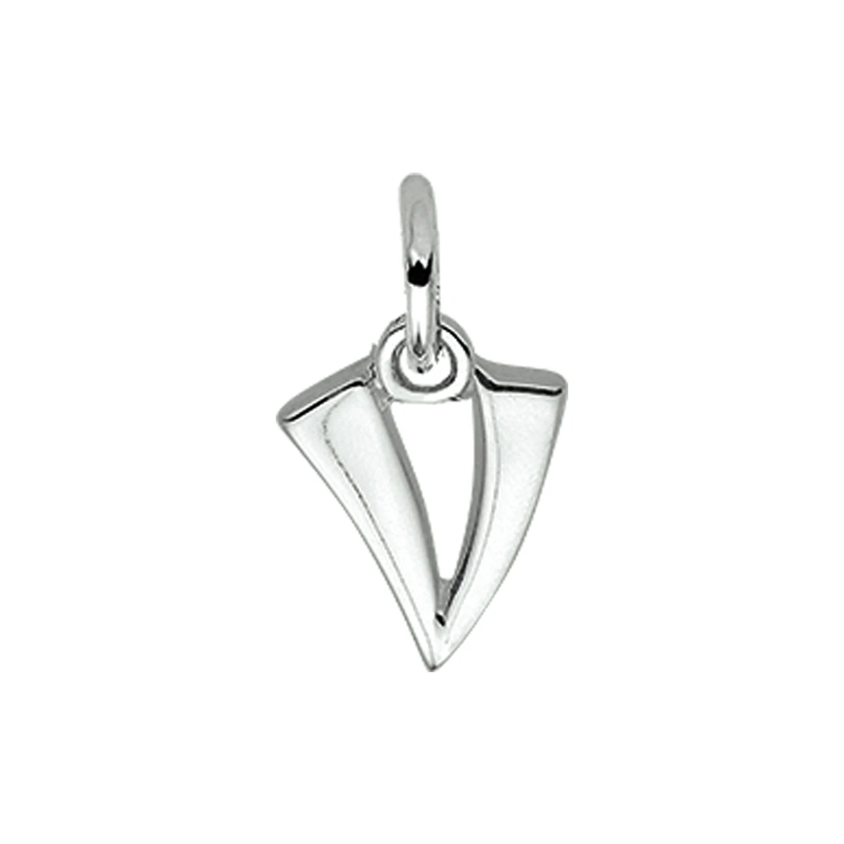 hanger letter zilver wit