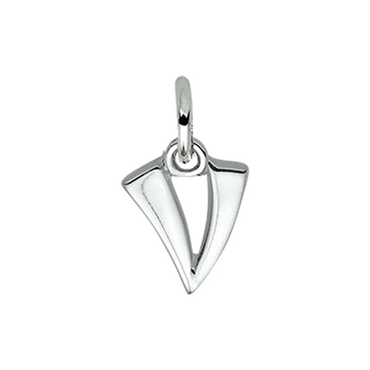 hanger letter zilver wit