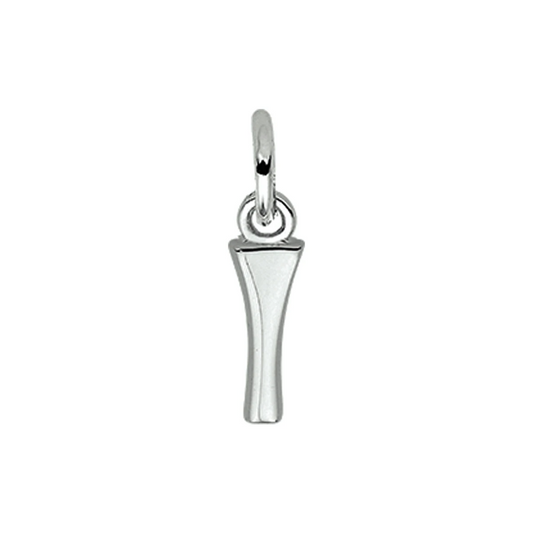 hanger letter zilver wit