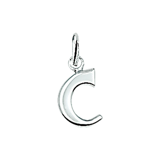 hanger letter zilver wit