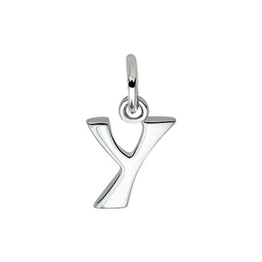 hanger letter zilver wit
