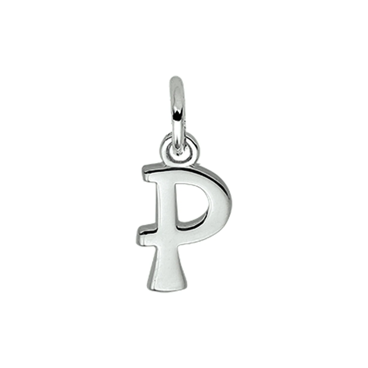 hanger letter zilver wit