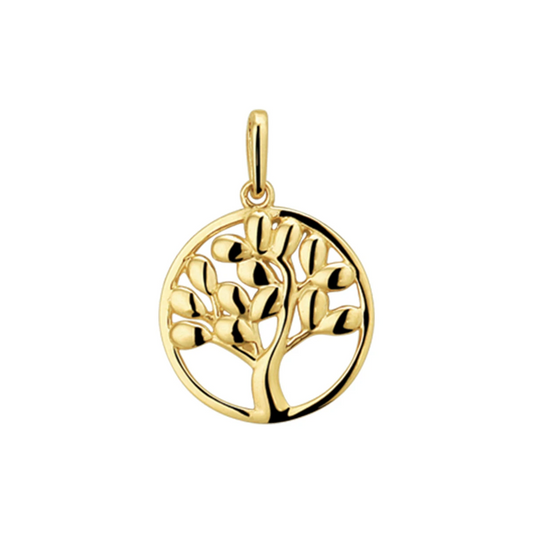 hanger levensboom 14K geelgoud