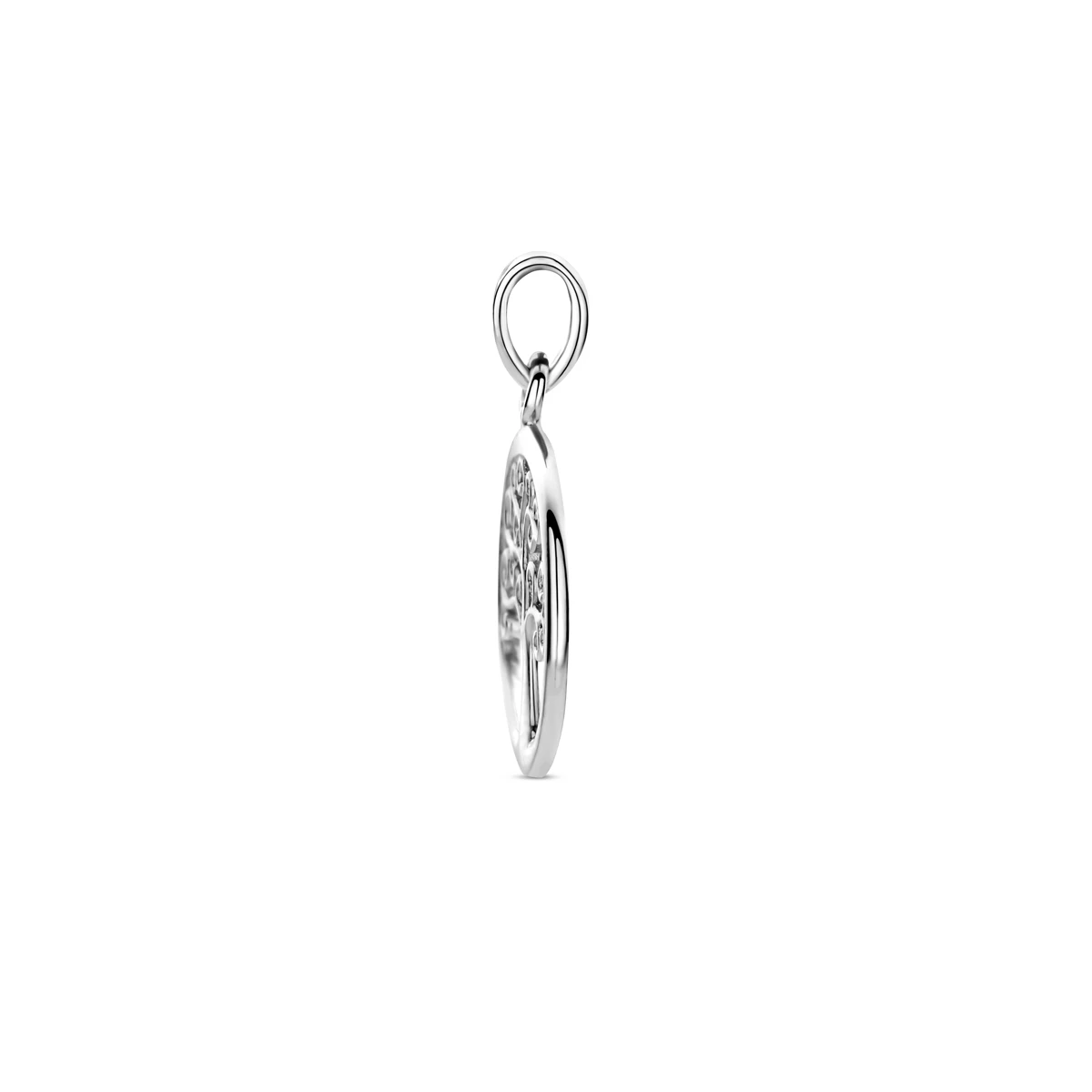 hanger levensboom zilver gerhodineerd