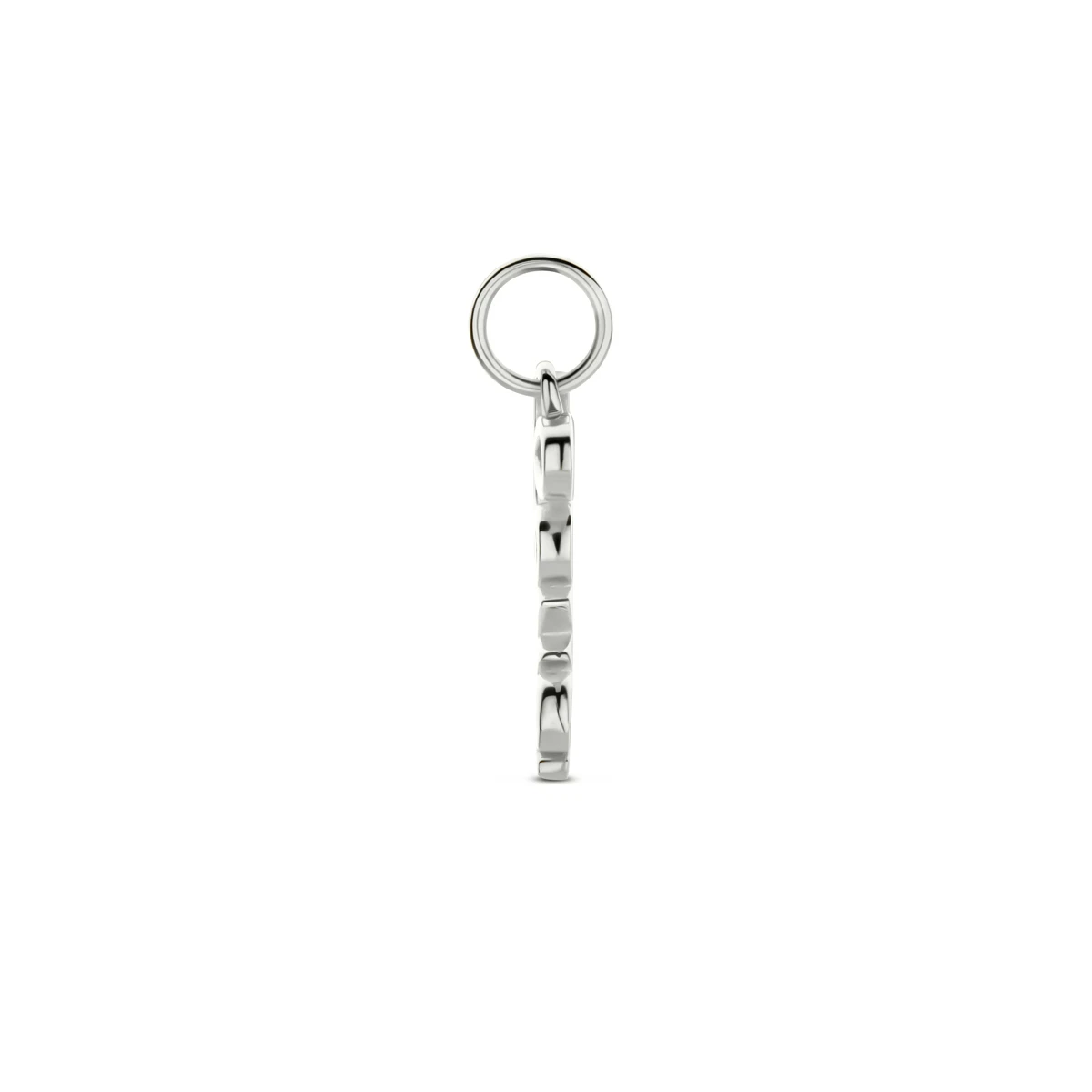 hanger love 20 mm zilver gerhodineerd
