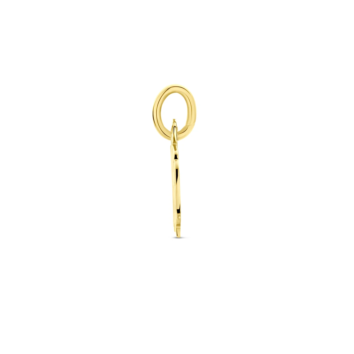 hanger meisje 10 mm 14K geelgoud
