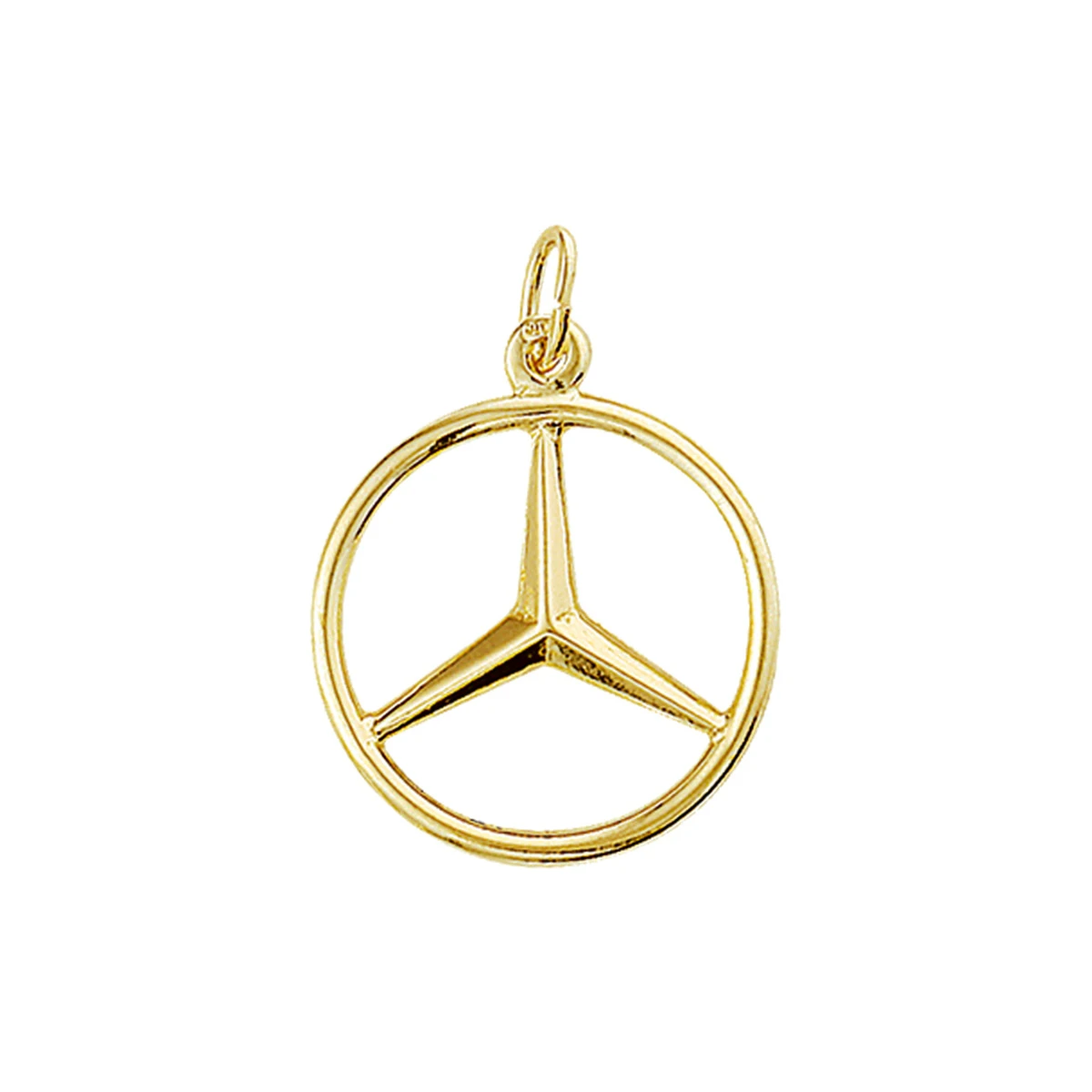 hanger mercedes-logo 14K geelgoud
