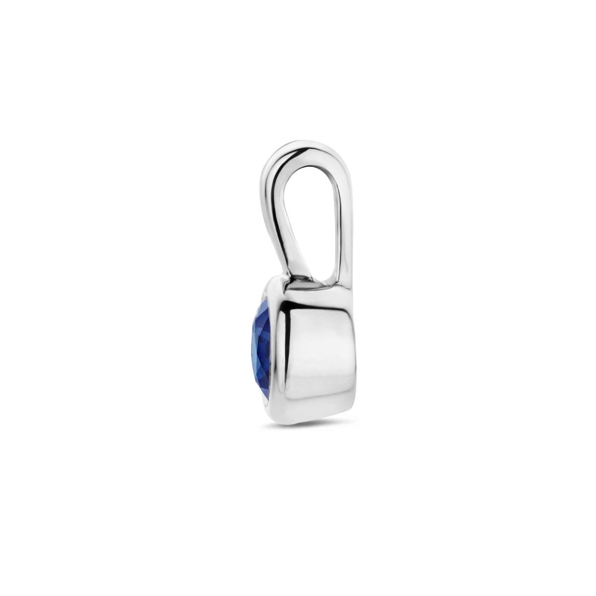 hanger met geboortesteen 11 mm zilver gerhodineerd