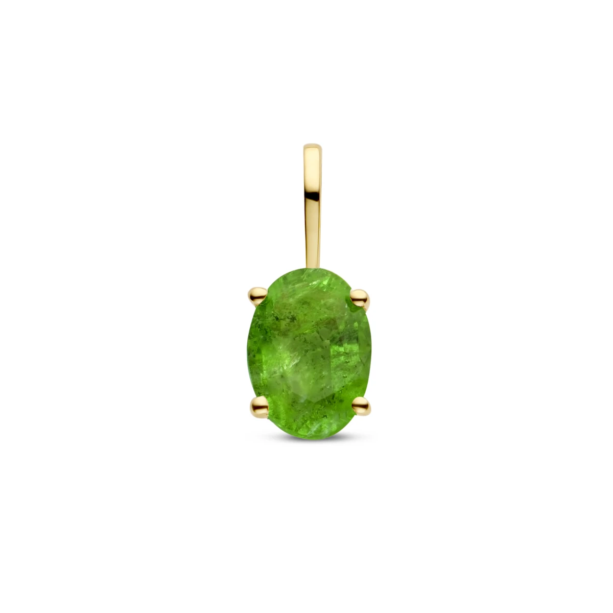 hanger met geboortesteen 14K geelgoud