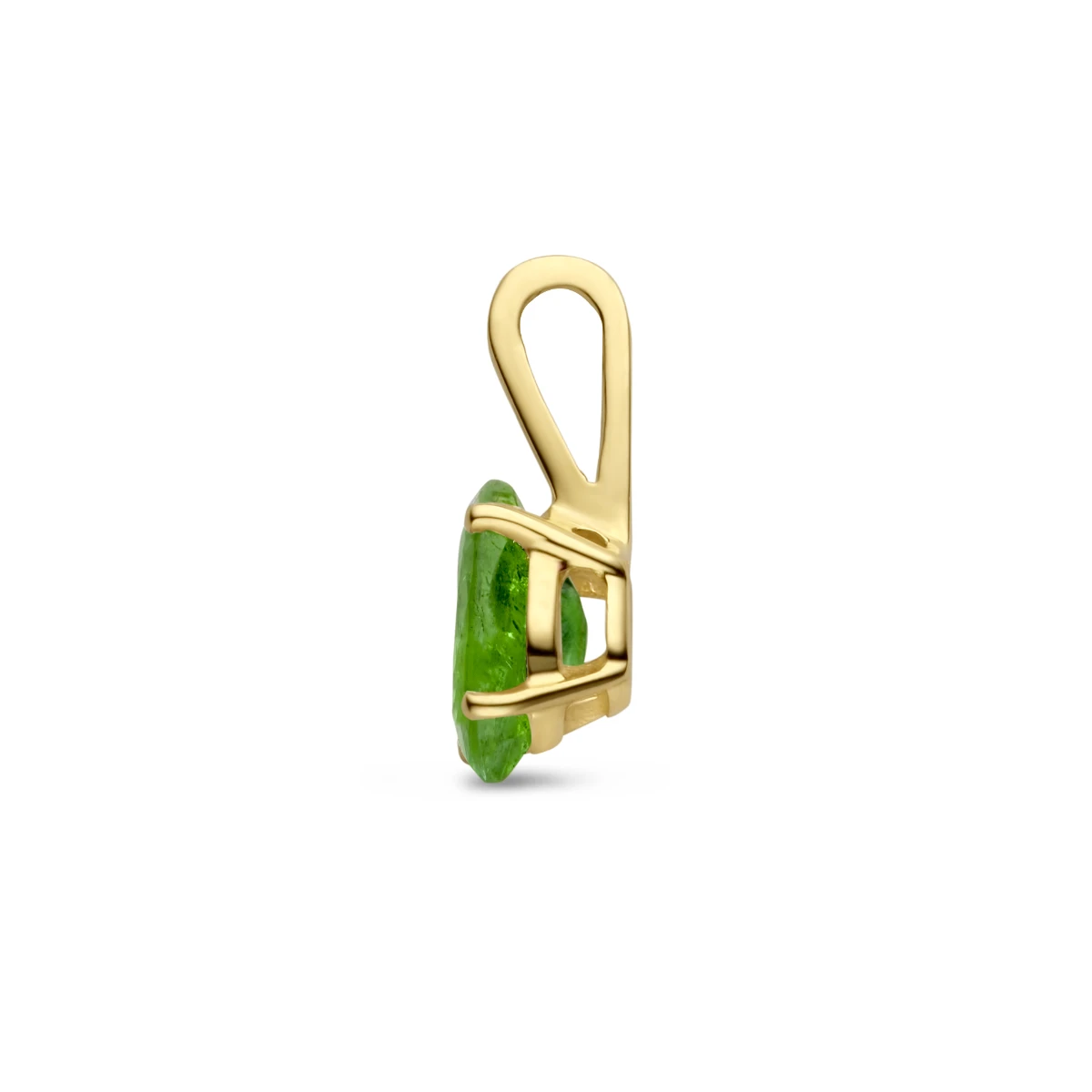 hanger met geboortesteen 14K geelgoud