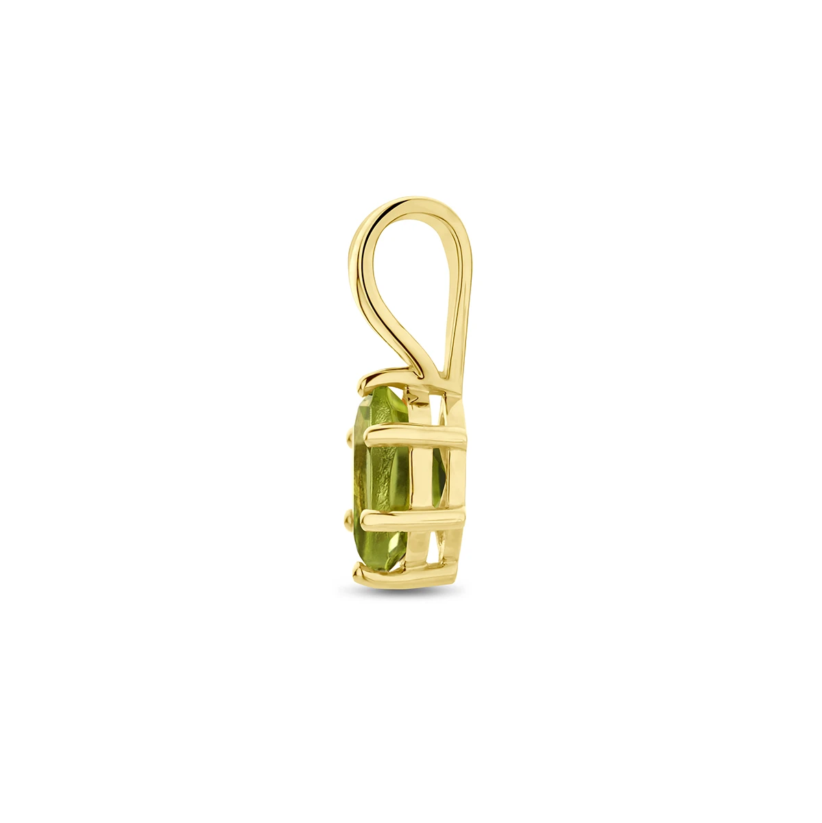 hanger met geboortesteen 14K geelgoud