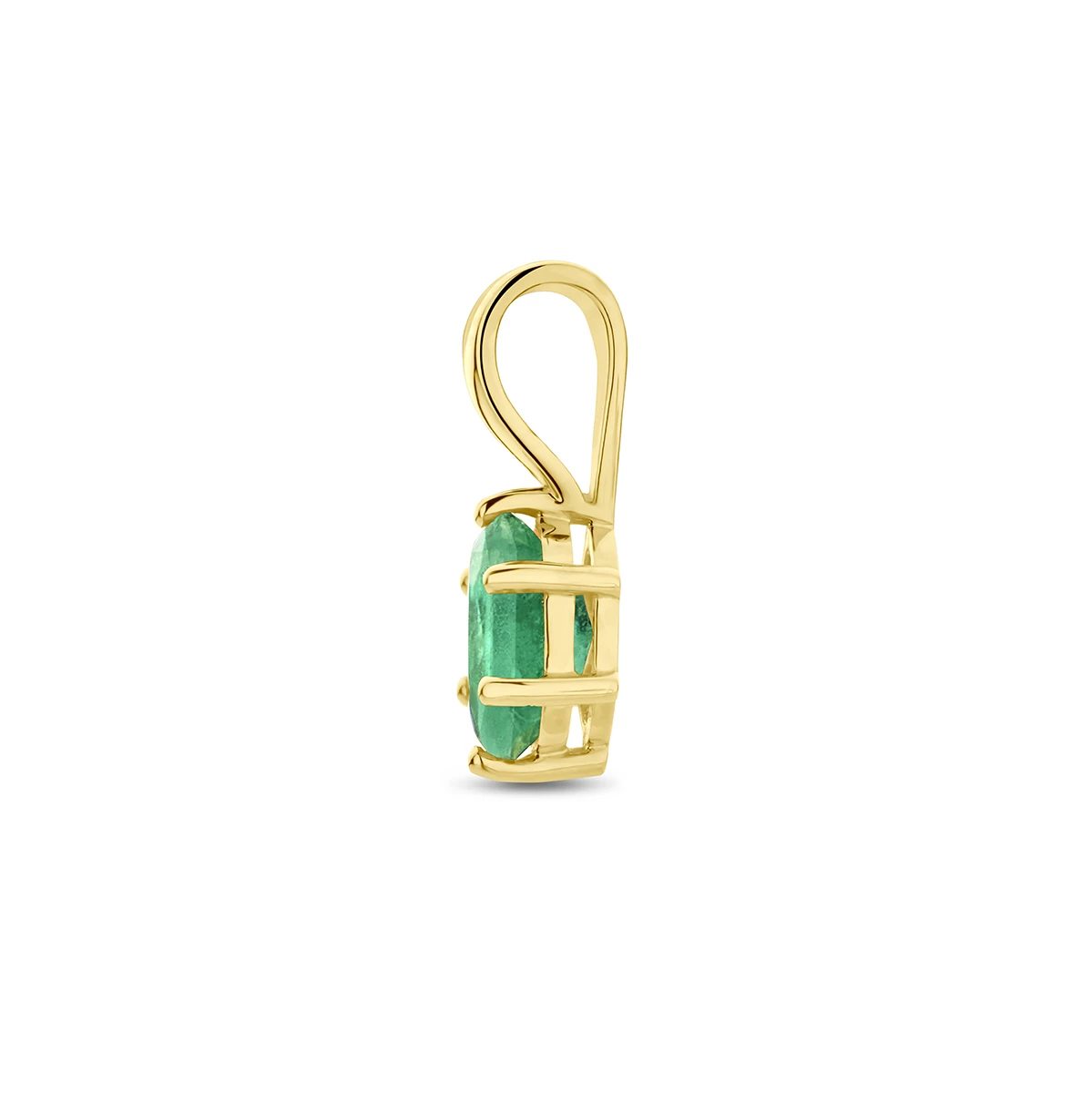 hanger met geboortesteen 14K geelgoud