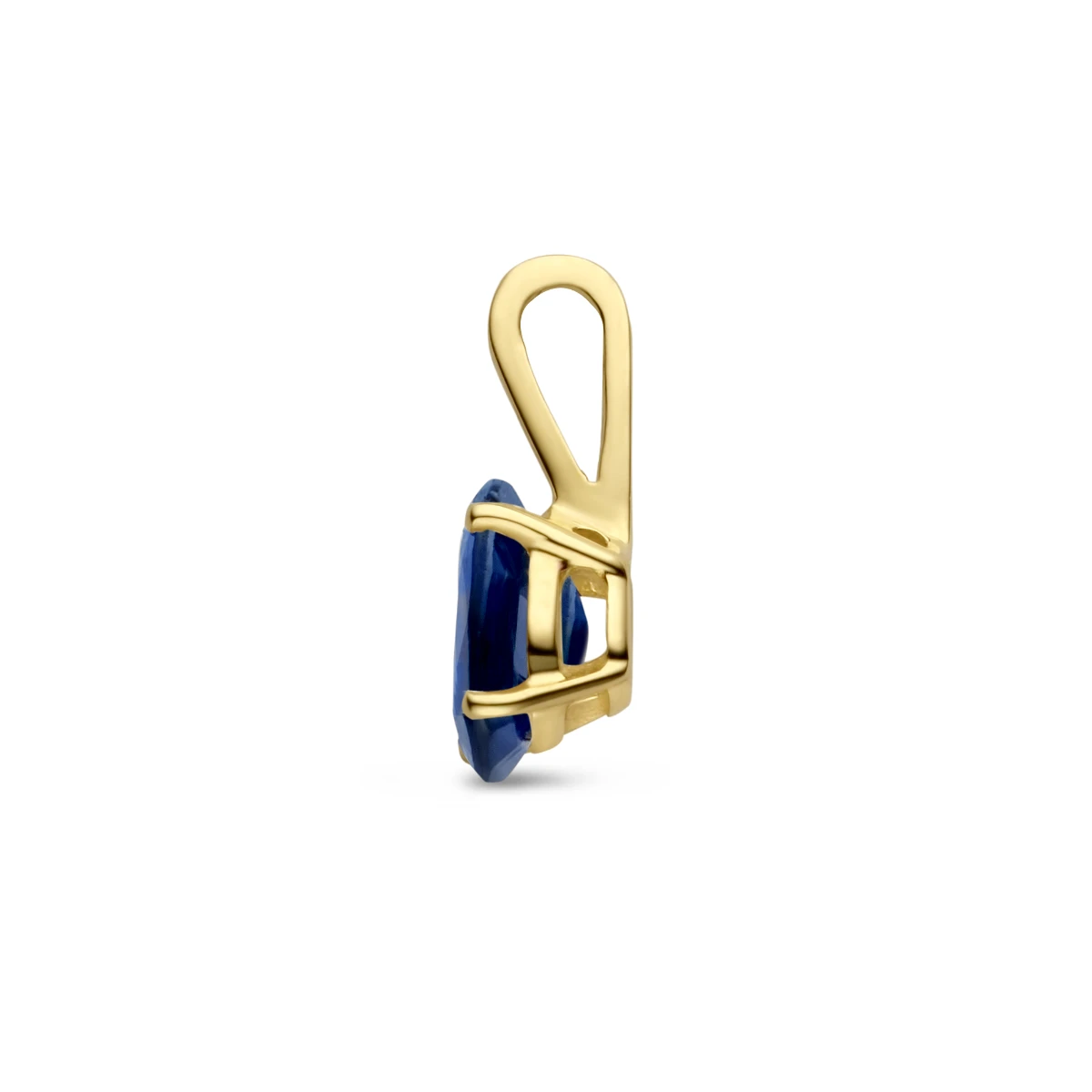 hanger met geboortesteen 14K geelgoud