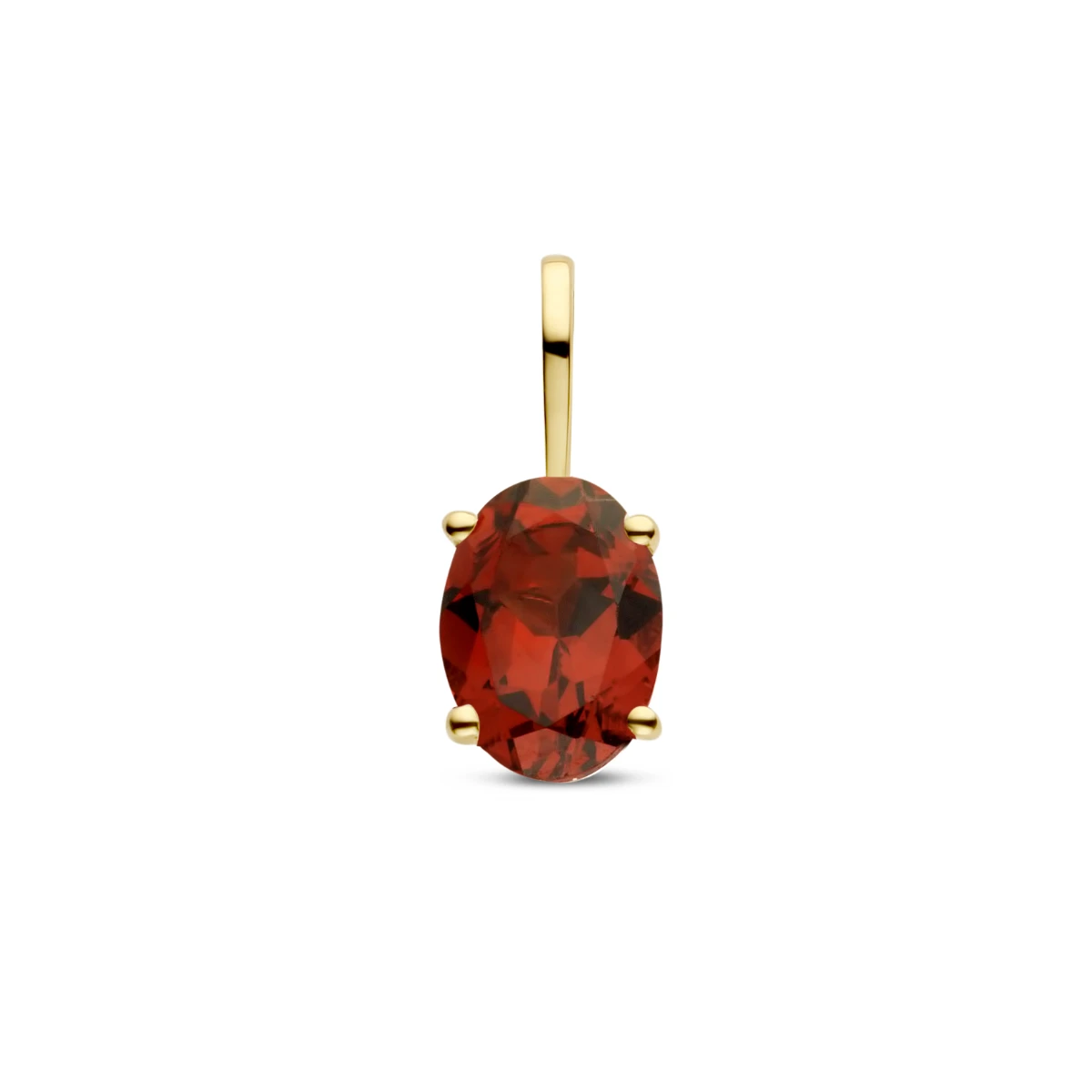 hanger met geboortesteen 14K geelgoud