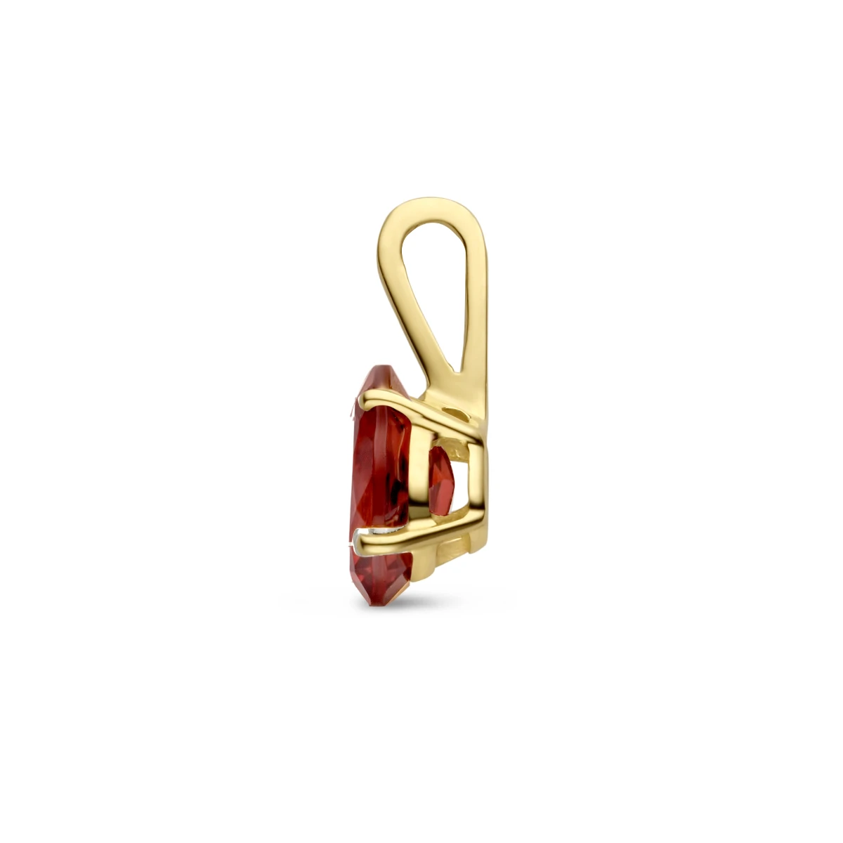 hanger met geboortesteen 14K geelgoud