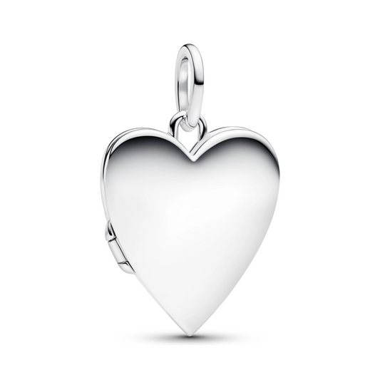 Hanger met graveerbaar en te openen hart