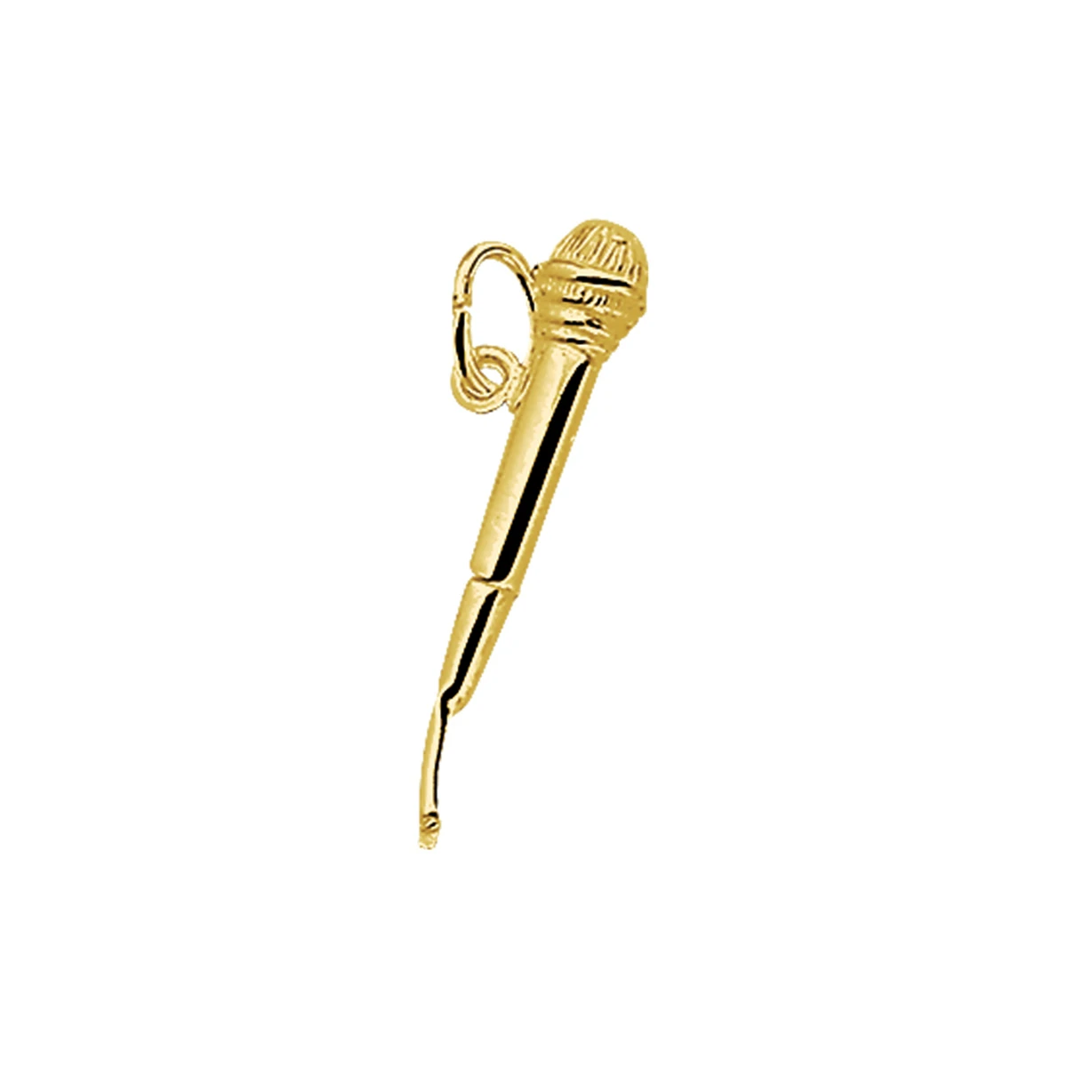 hanger microfoon 23,5 mm 14K geelgoud
