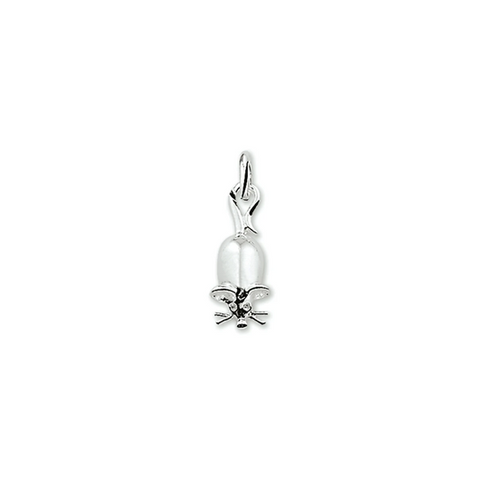 hanger muis zilver gerhodineerd